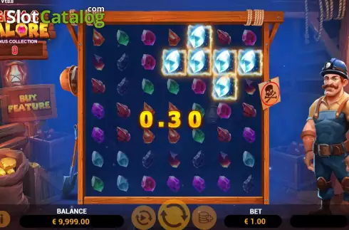 Скрин3. Gems Galore слот