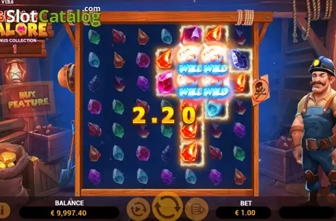 Скрин4. Gems Galore слот