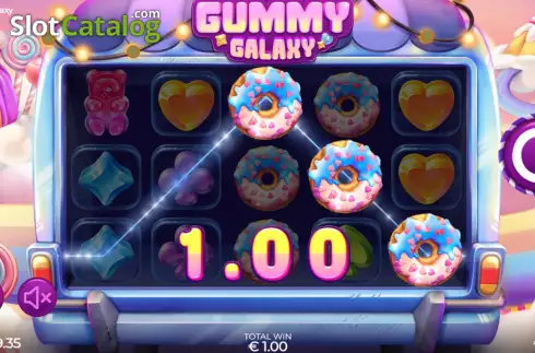 Скрин3. Gummy Galaxy слот