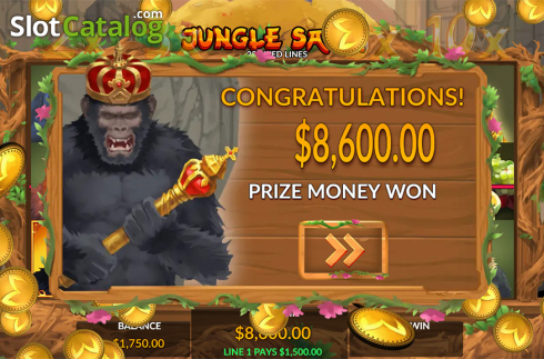 Скрин7. Jungle Saga слот