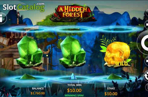 Скрин4. A Hidden Forest слот