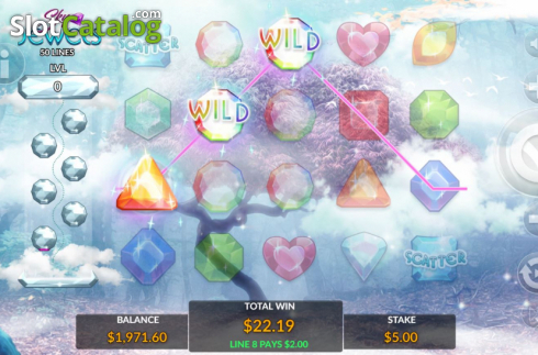 Скрин5. Sky Jewels слот
