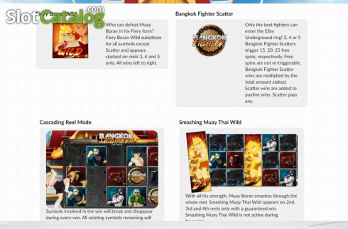 Скрин6. Bangkok Fighter слот