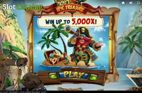 Скрин2. Epic Treasure слот