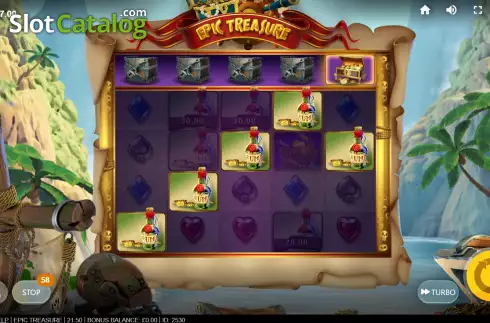 Скрин6. Epic Treasure слот