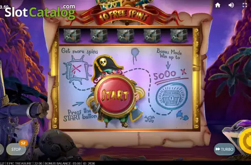 Скрин7. Epic Treasure слот