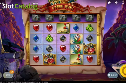 Скрин8. Epic Treasure слот