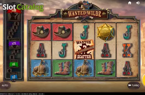 Скрин3. Wanted Wildz слот