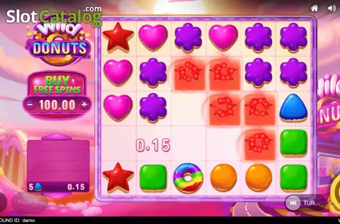 Скрин4. Wild Donuts слот