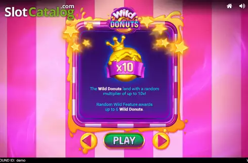 Скрин9. Wild Donuts слот