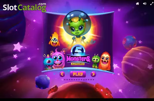 Скрин2. 5 Monsters слот