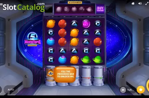 Скрин3. 5 Monsters слот