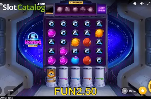 Скрин4. 5 Monsters слот