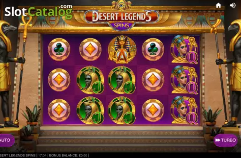 Скрин2. Desert Legends Spins слот
