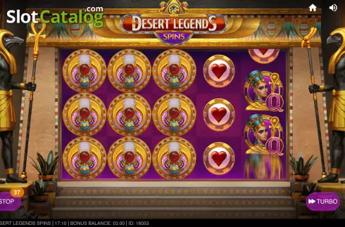 Скрин5. Desert Legends Spins слот