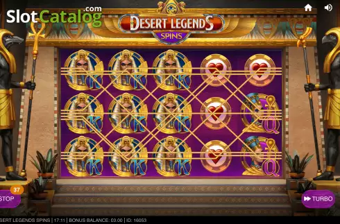 Скрин6. Desert Legends Spins слот