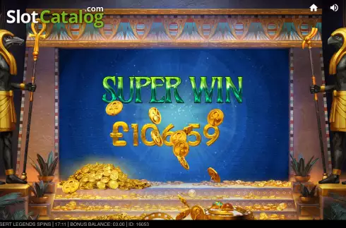 Скрин7. Desert Legends Spins слот