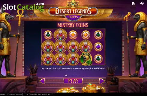 Скрин8. Desert Legends Spins слот