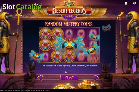 Скрин9. Desert Legends Spins слот