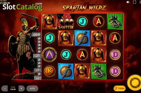 Скрин2. Spartan Wildz слот