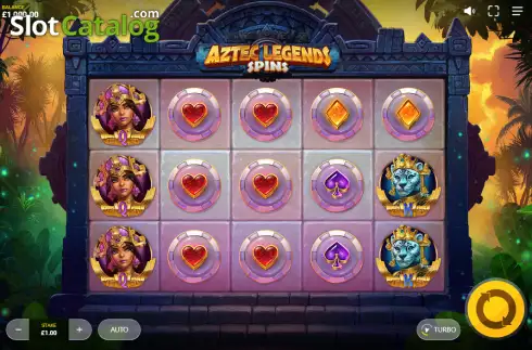 Скрин2. Aztec Legends Spins слот