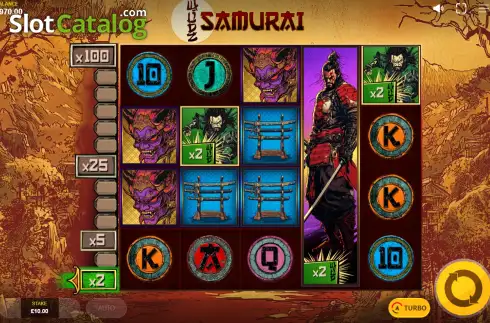Скрин2. Samurai Wildz слот