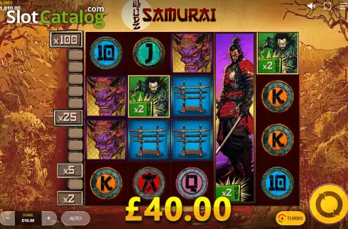 Скрин3. Samurai Wildz слот