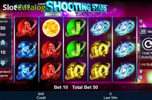 Скрин2. Shooting Stars: Supernova слот