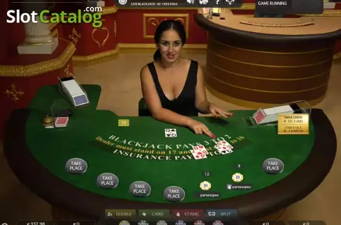 Скрин4. Malta Blackjack слот