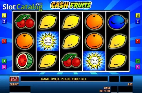 Скрин3. Cash Fruits слот