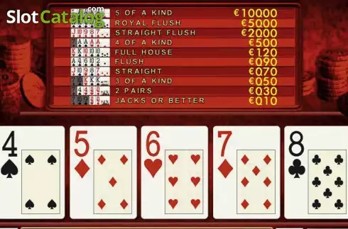 Скрин4. Classic Poker слот