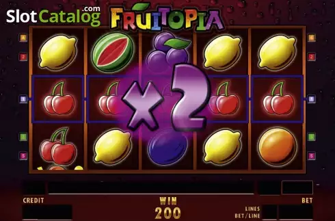 Скрин5. Fruitopia слот