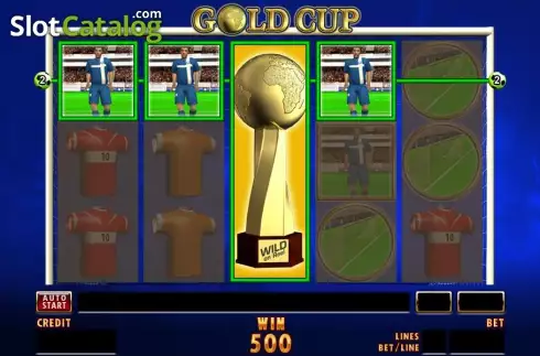 Скрин4. Gold Cup (Merkur) слот