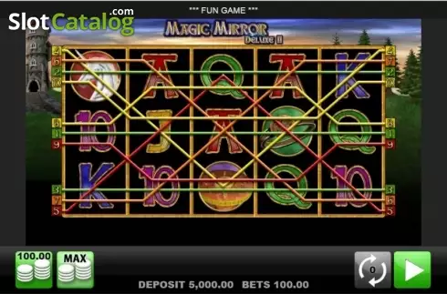 Скрин3. Magic Mirror Deluxe 2 слот