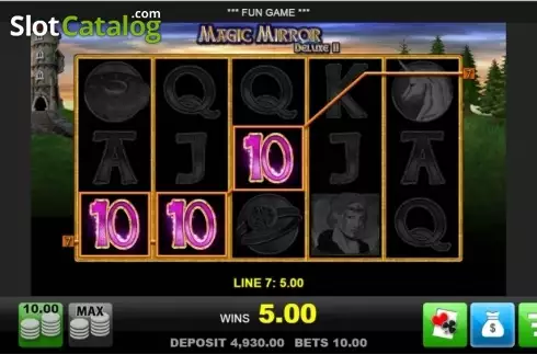 Скрин6. Magic Mirror Deluxe 2 слот
