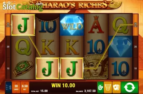 Скрин5. Pharao's Riches слот