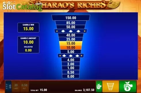 Скрин6. Pharao's Riches слот