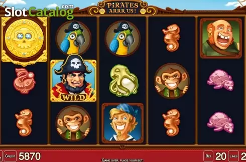 Скрин1. Pirates arrr us! HD слот