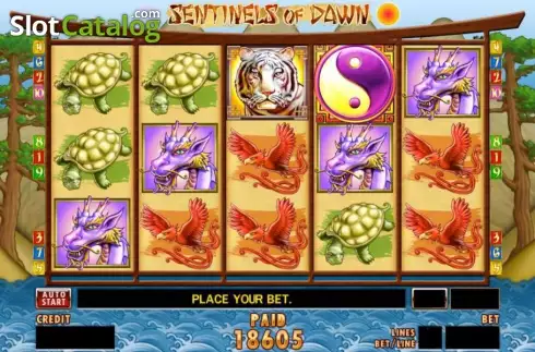 Скрин3. Sentinels of Dawn слот