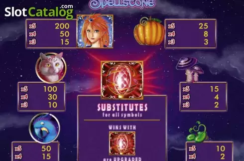Скрин2. Spellstone слот