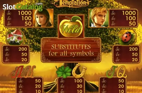 Скрин2. Temptation слот