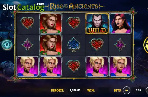 Скрин2. Rise of the Ancients слот