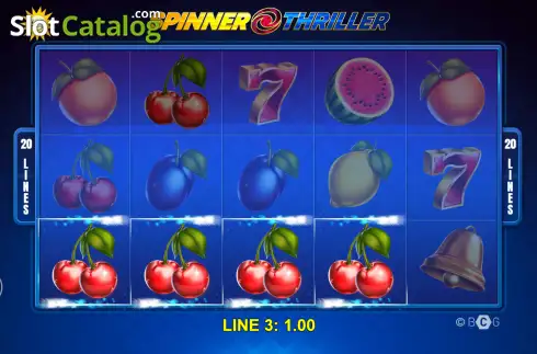 Скрин3. Spinner Thriller слот