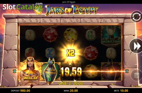 Скрин3. Jars of Egypt слот