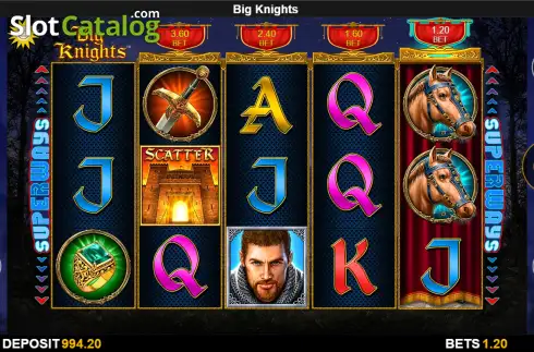 Скрин2. Big Knights слот