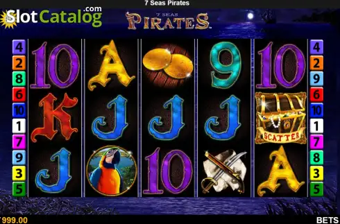 Скрин2. 7 Seas Pirates (Merkur) слот