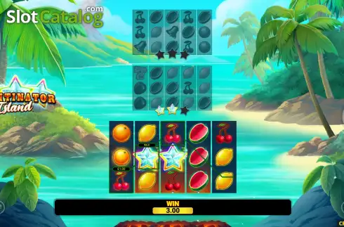 Скрин3. Fruitinator Island слот