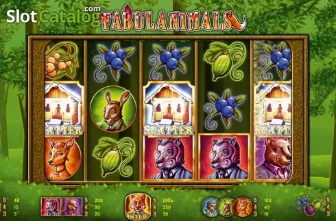 Скрин4. Fabulanimals HD слот
