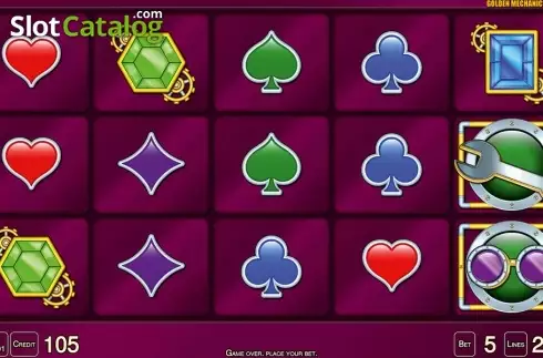 Скрин2. Golden Mechanics HD слот