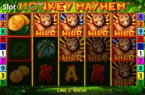 Скрин3. Monkey Mayhem слот